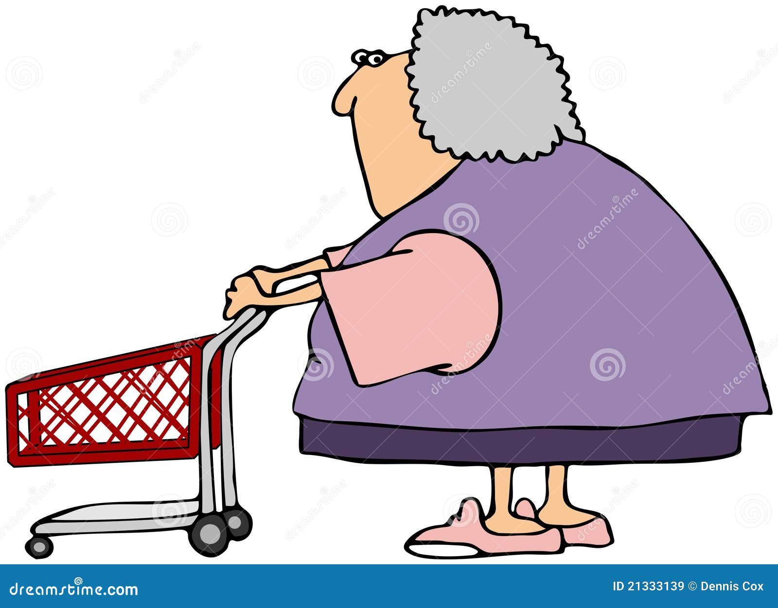 Woman Shopper stock illustration. Illustration of shopper - 21333139