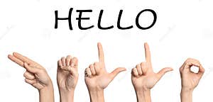 Hello Sign Royalty Free Stock Image CartoonDealer 18456376