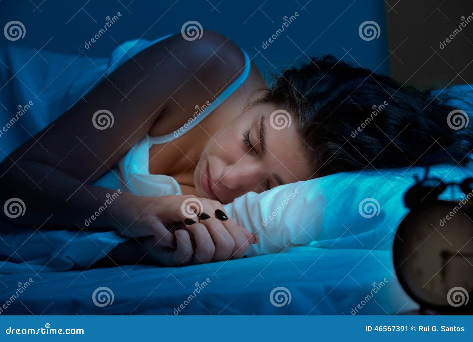 woman sleeping