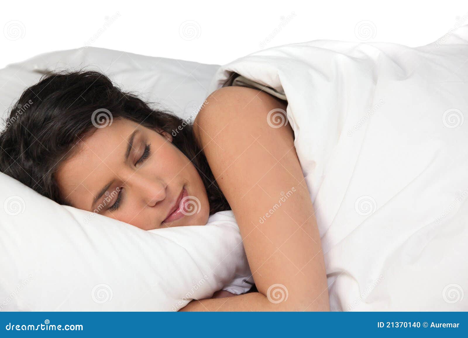 woman sleeping peacefully