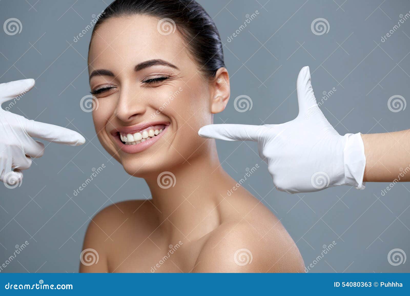 woman smile. teeth whitening. dental care.