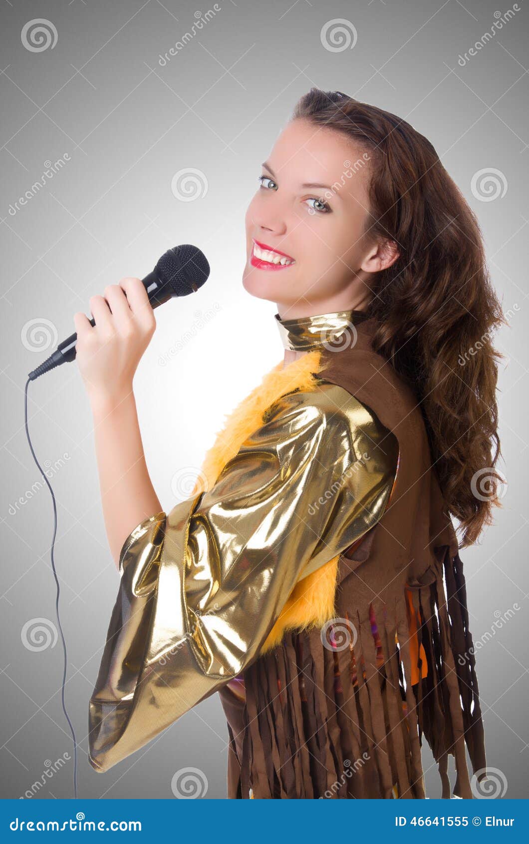 Woman in spanish clothing stock image. Image of mexican 46641555