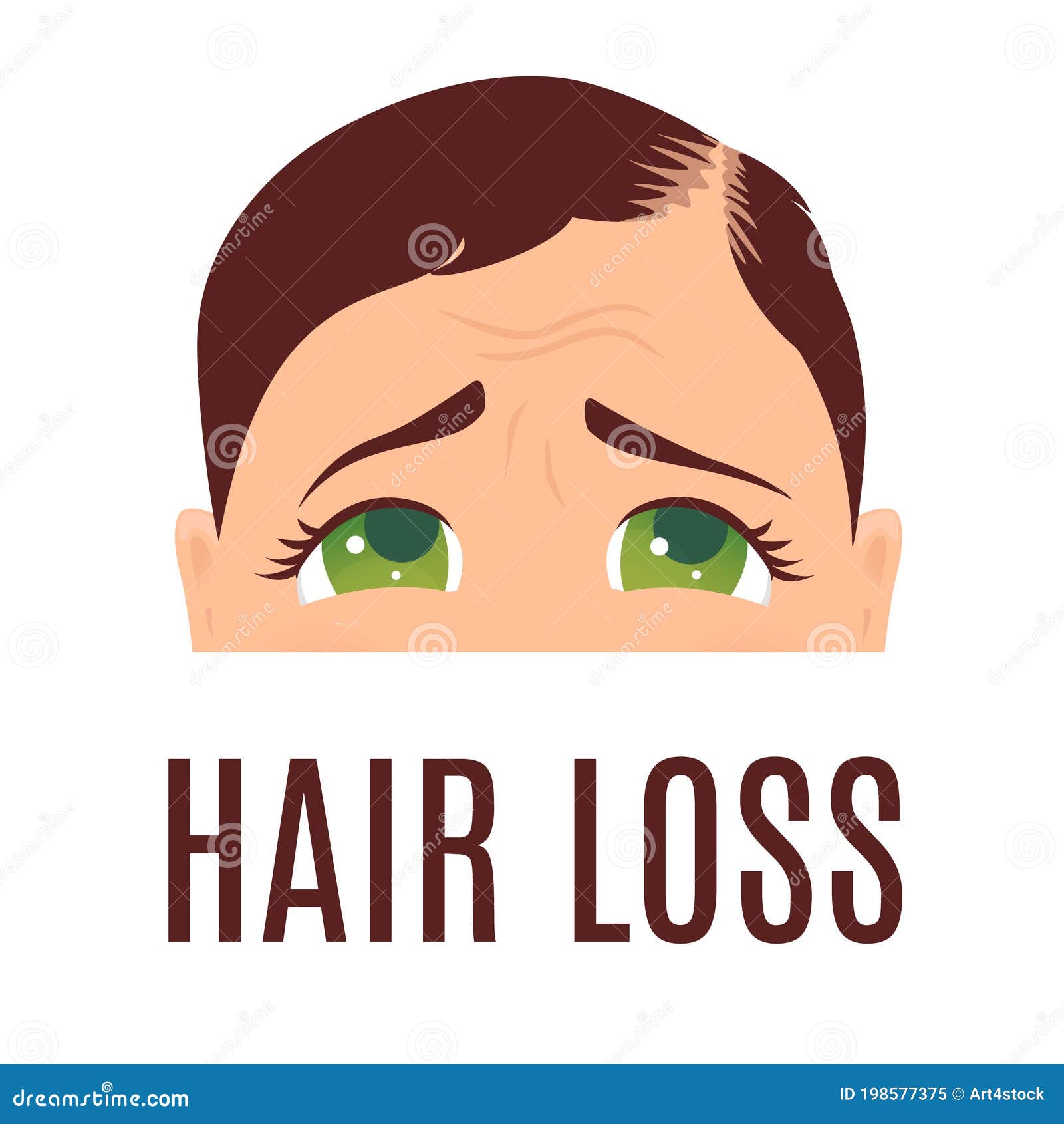 Sad Woman with Hair Loss Problem Poster Stock Vector - Illustration of healthy, clinic: 198577375 Sad Woman with Hair Loss Problem Poster Stock Vector - Illustration of healthy, clinic: 198577375