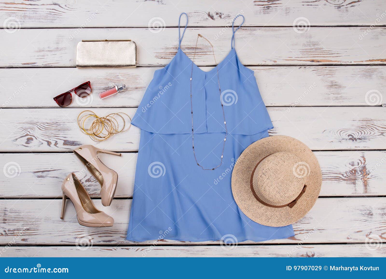 Woman Summer Fashion Style. Stock Image - Image of fashionable ...