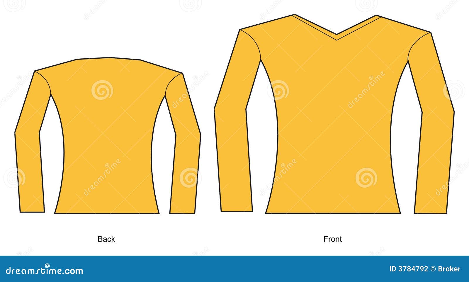 Woman t-shirt stock vector. Illustration of draw, front - 3784792