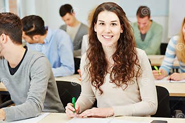 Woman Taking Aptitude Test Stock Photo Image Of Test 29831102