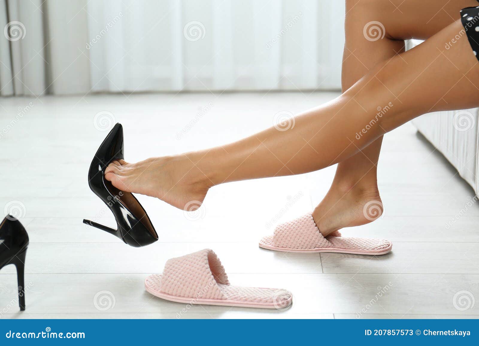 Room slippers on low heels - Women footwear HOP HOP SHOP: Women's shoes,  leather shoes, sneakers, sandals