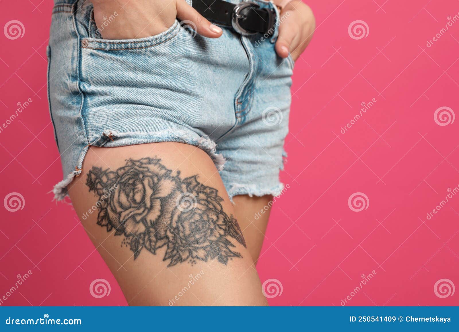 Tat2X Ink Armor Full Leg Tattoo Cover Up Sleeve - No Slip Gripper - U.S.  Made - Pink - ML (Single Leg Tattoo Cover up Sleeve) -