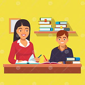Tutoring Cartoons Illustrations Vector Stock Images 3897 Pictures 
