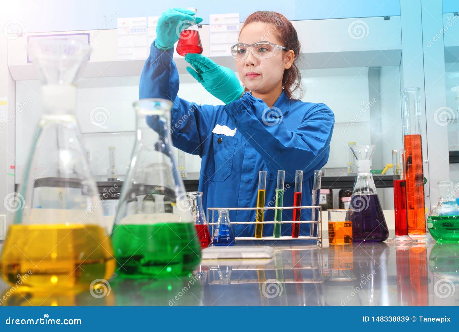 Chemical Analysis Laboratory Stock Photography | CartoonDealer.com ...