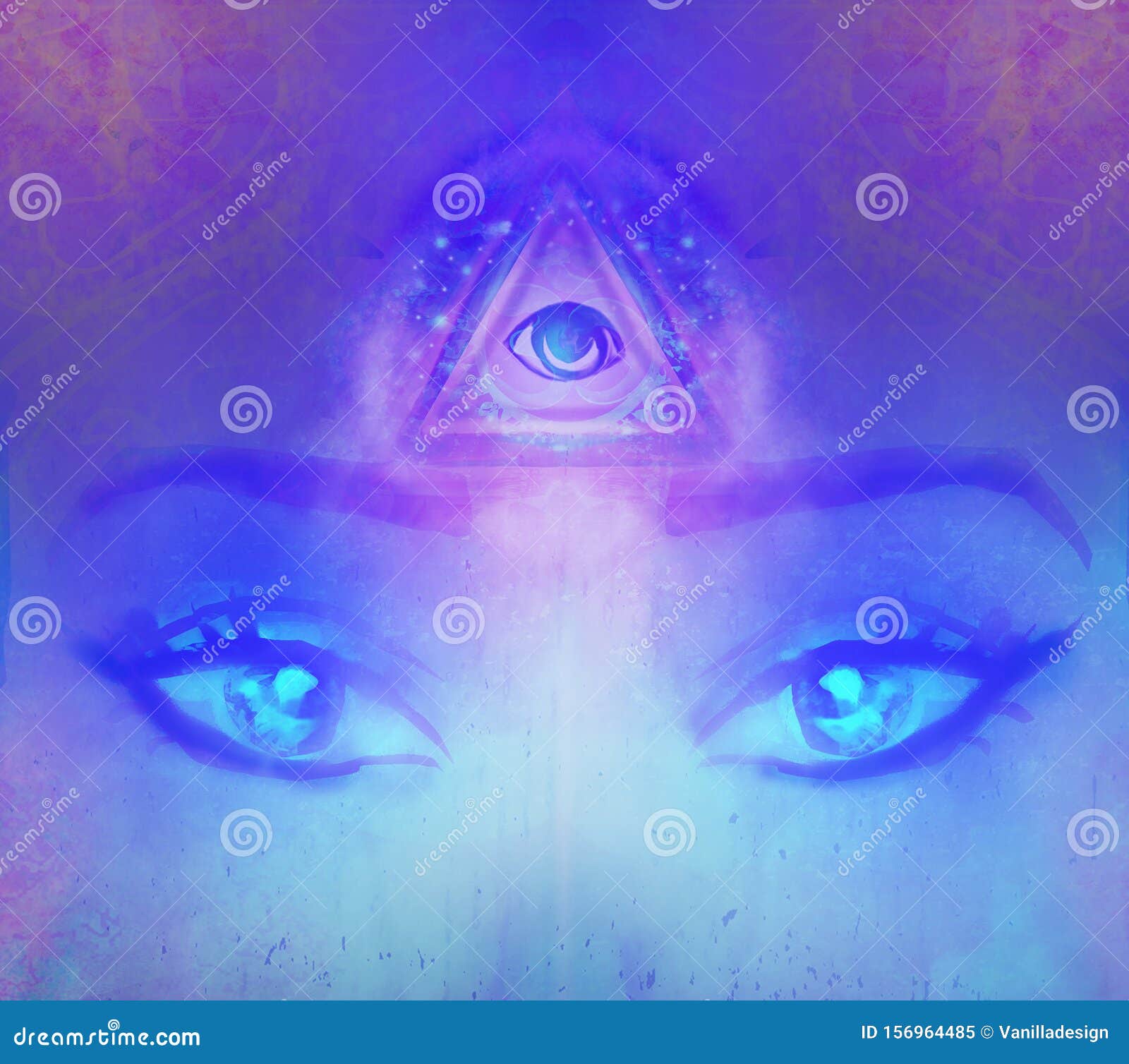 woman with third eye, psychic supernatural senses