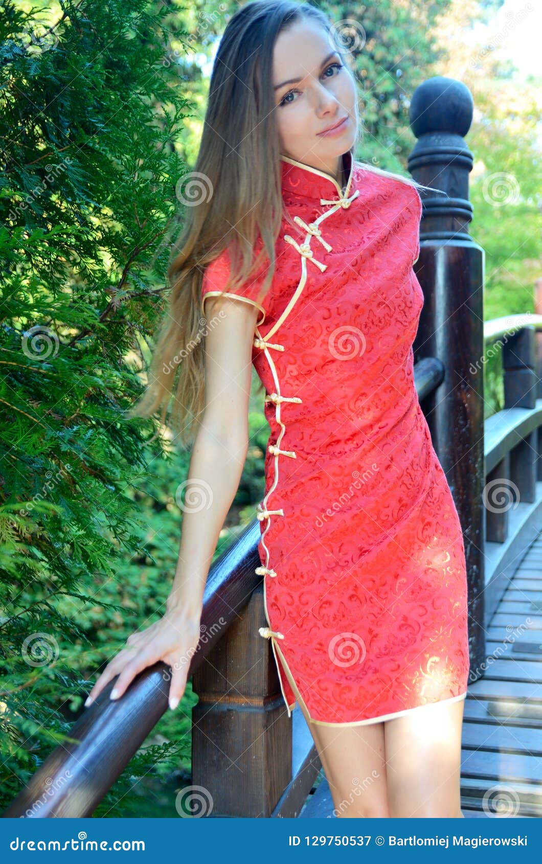 Traditional Chinese Dress Stock Image ...