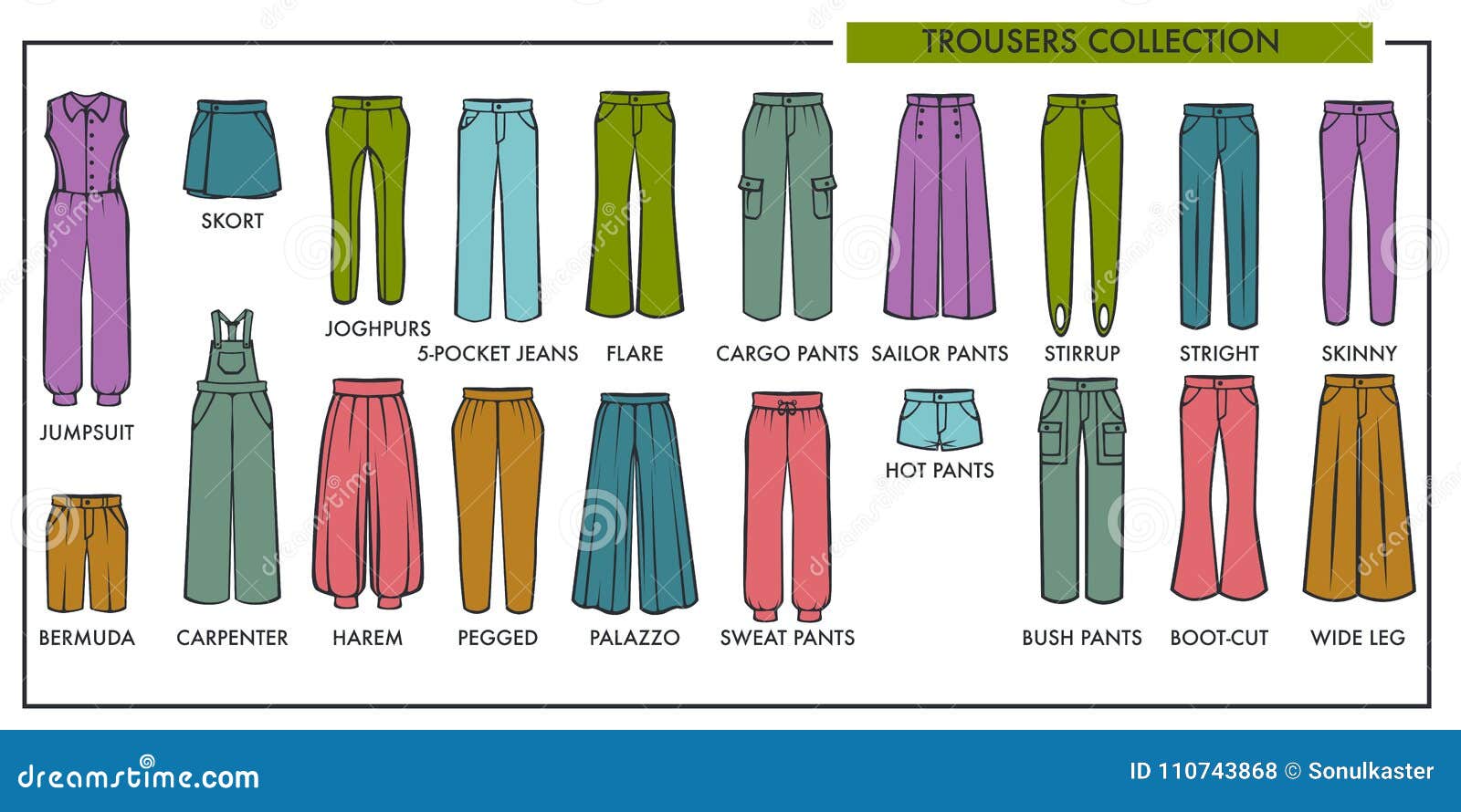 Top 143+ types of trousers best - netgroup.edu.vn