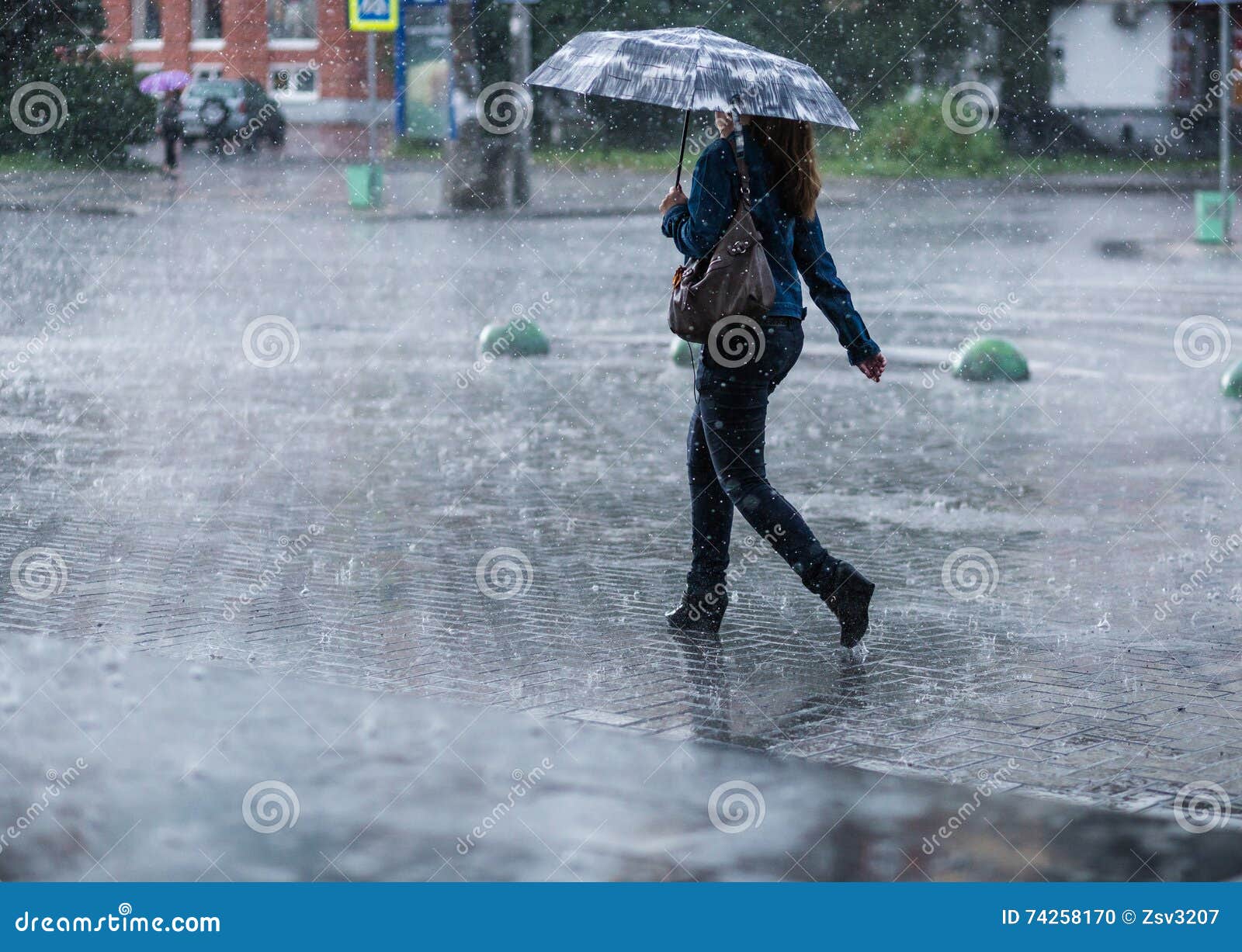 heavy rain umbrella