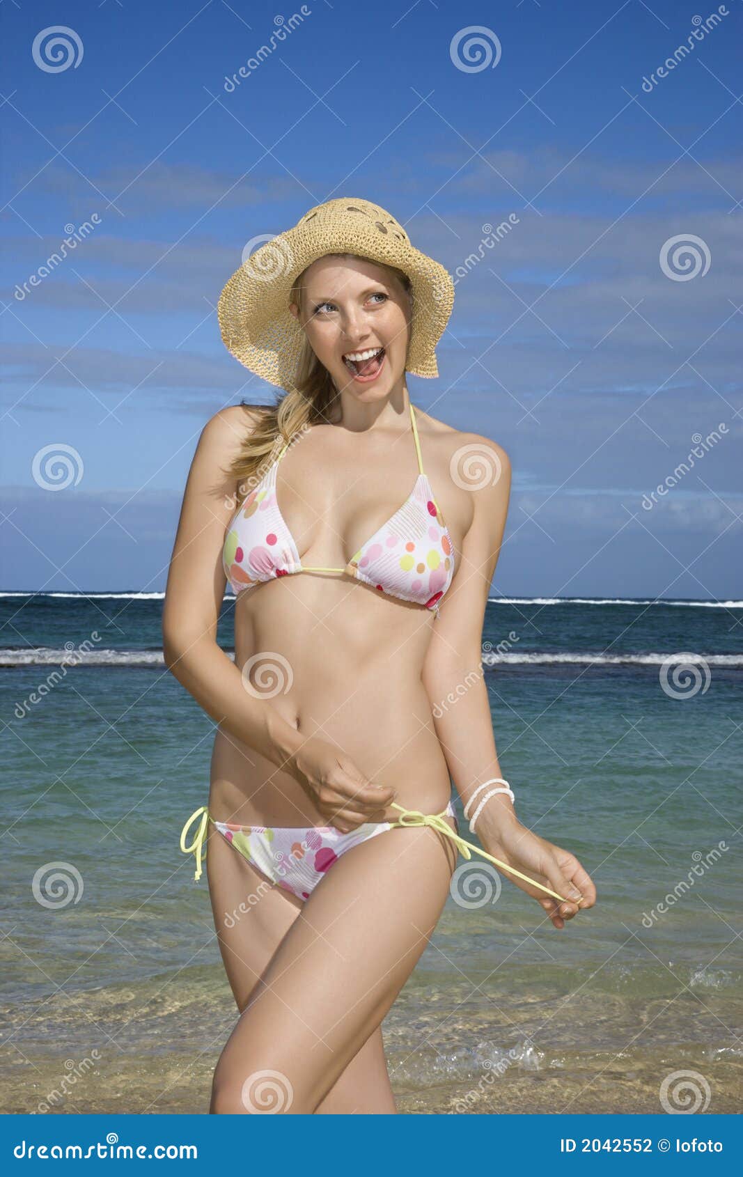Sexy G String Bikini Girl Stock Photo, Picture and Royalty Free Image.  Image 23120505.