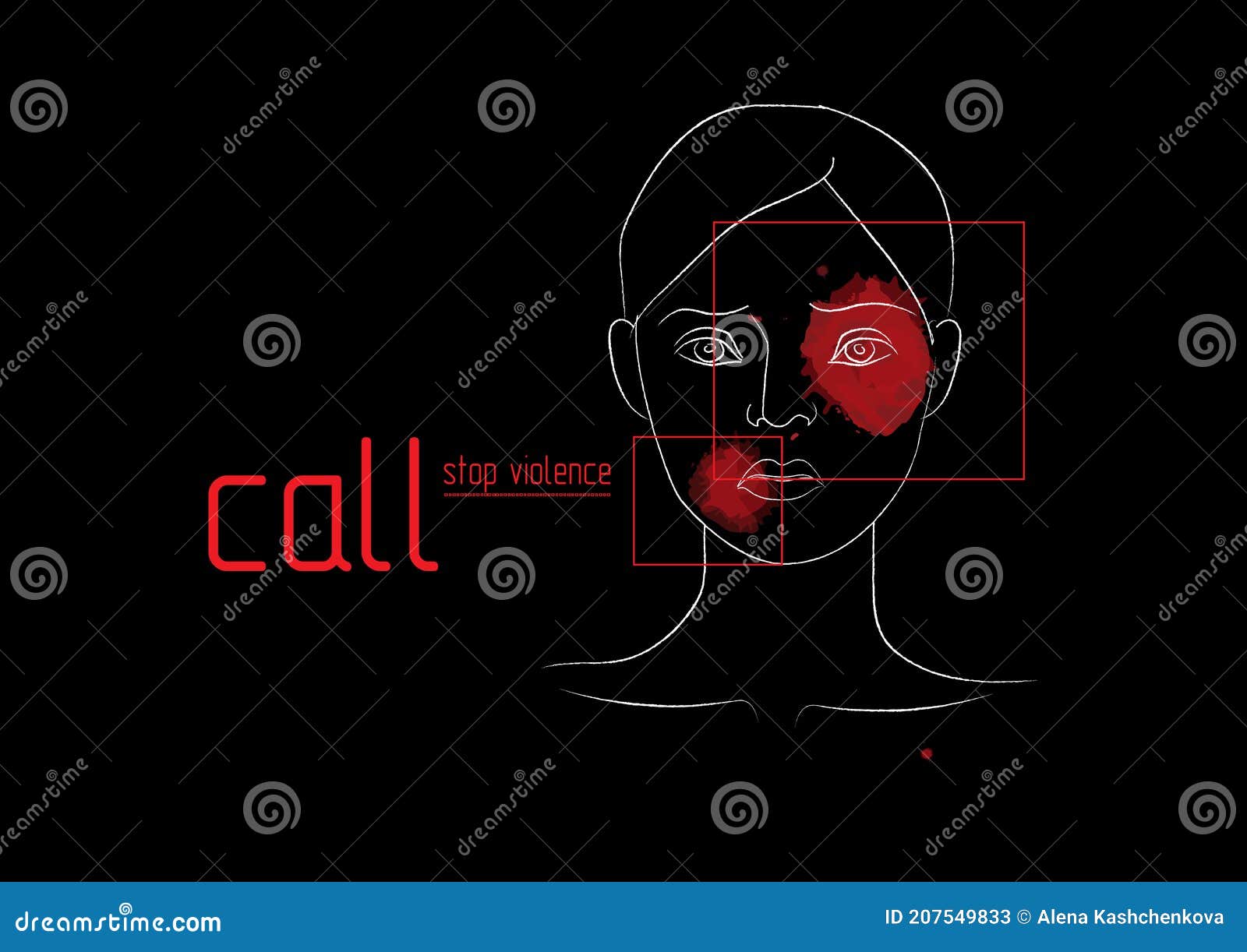 A Woman Is A Victim Of Domestic Violence Vector Illustration Stock domestic-violence-letter-pdf-docdroid