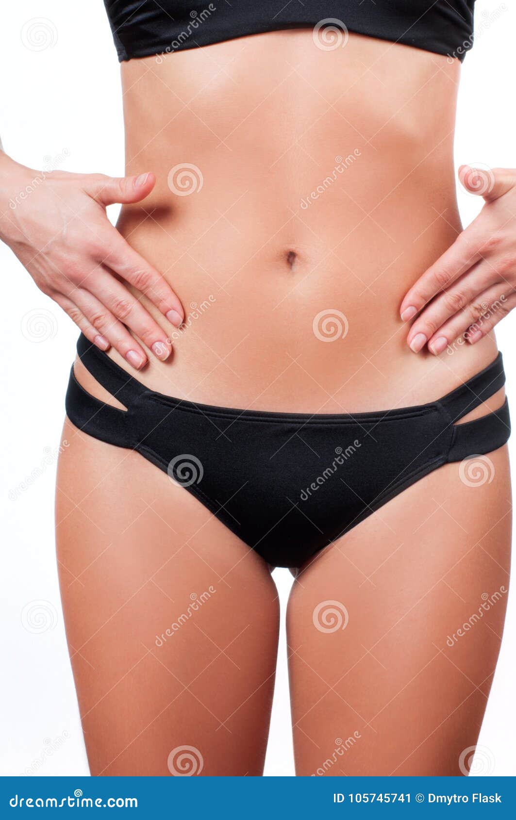 Woman Waist. Girl with Perfect Body Shape, Flat Belly in Underwear Stock  Image - Image of liposuction, lifestyle: 105745741