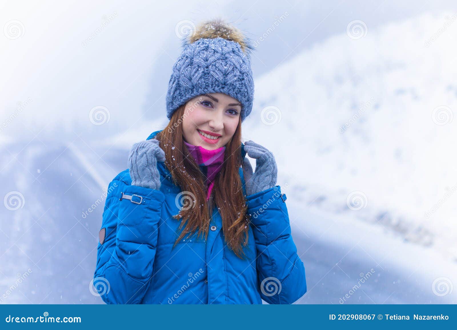 Christmas Time, Cozy Holidays, Woman at Vacation Stock Image - Image of ...