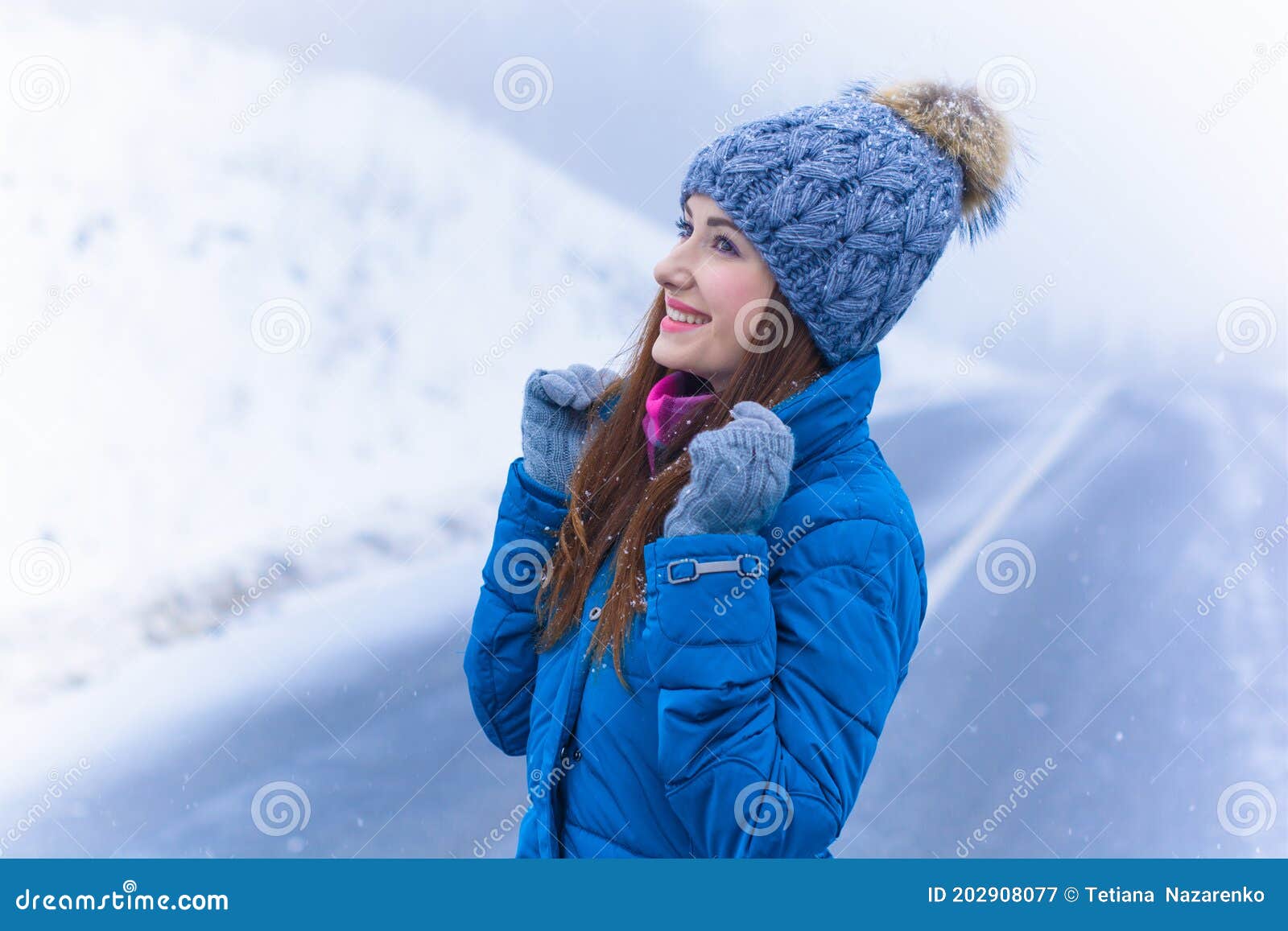 Christmas Time, Cozy Holidays, Woman at Vacation Stock Image - Image of ...