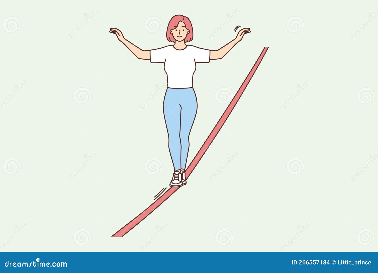 Woman Tightrope Walk Stock Illustrations – 149 Woman Tightrope Walk Stock  Illustrations, Vectors & Clipart - Dreamstime