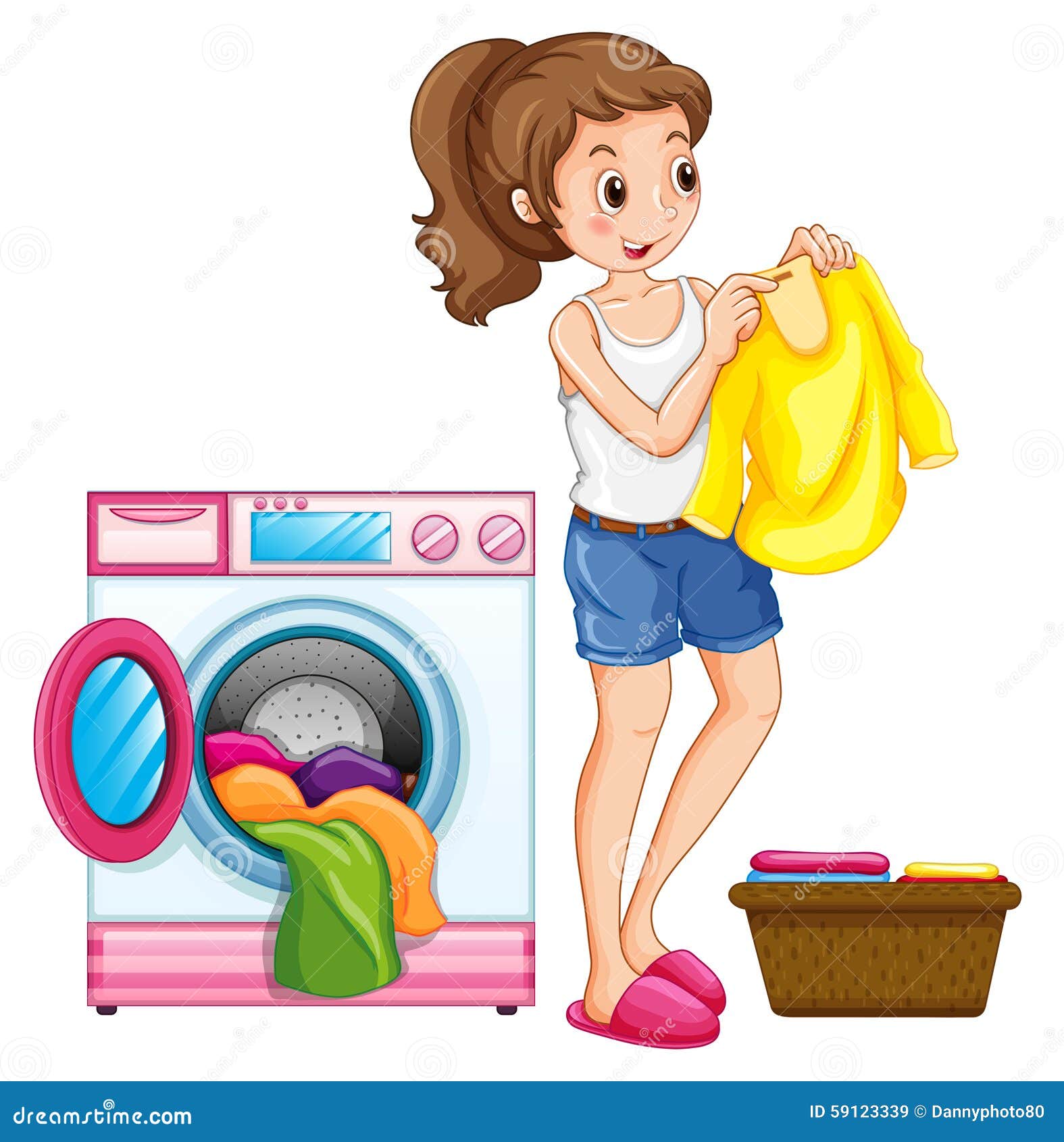 clipart washing clothes - photo #30