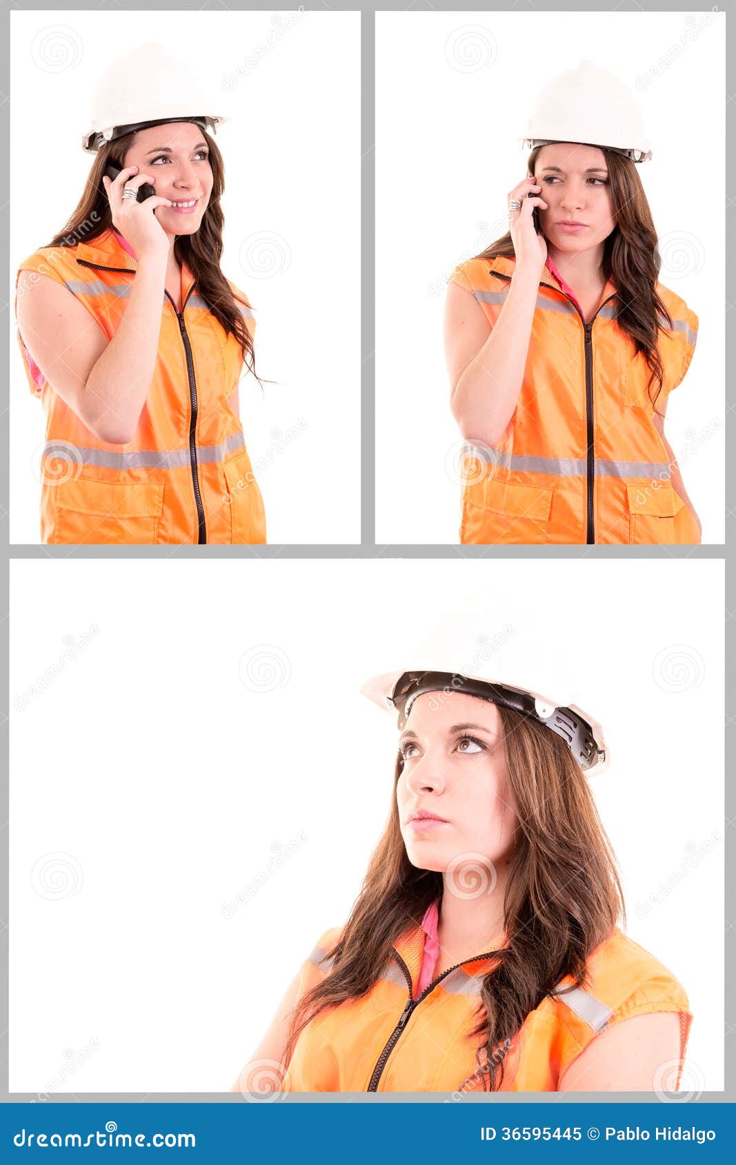 Woman Wearing Protective Equipment Stock Image Image of gear, hush