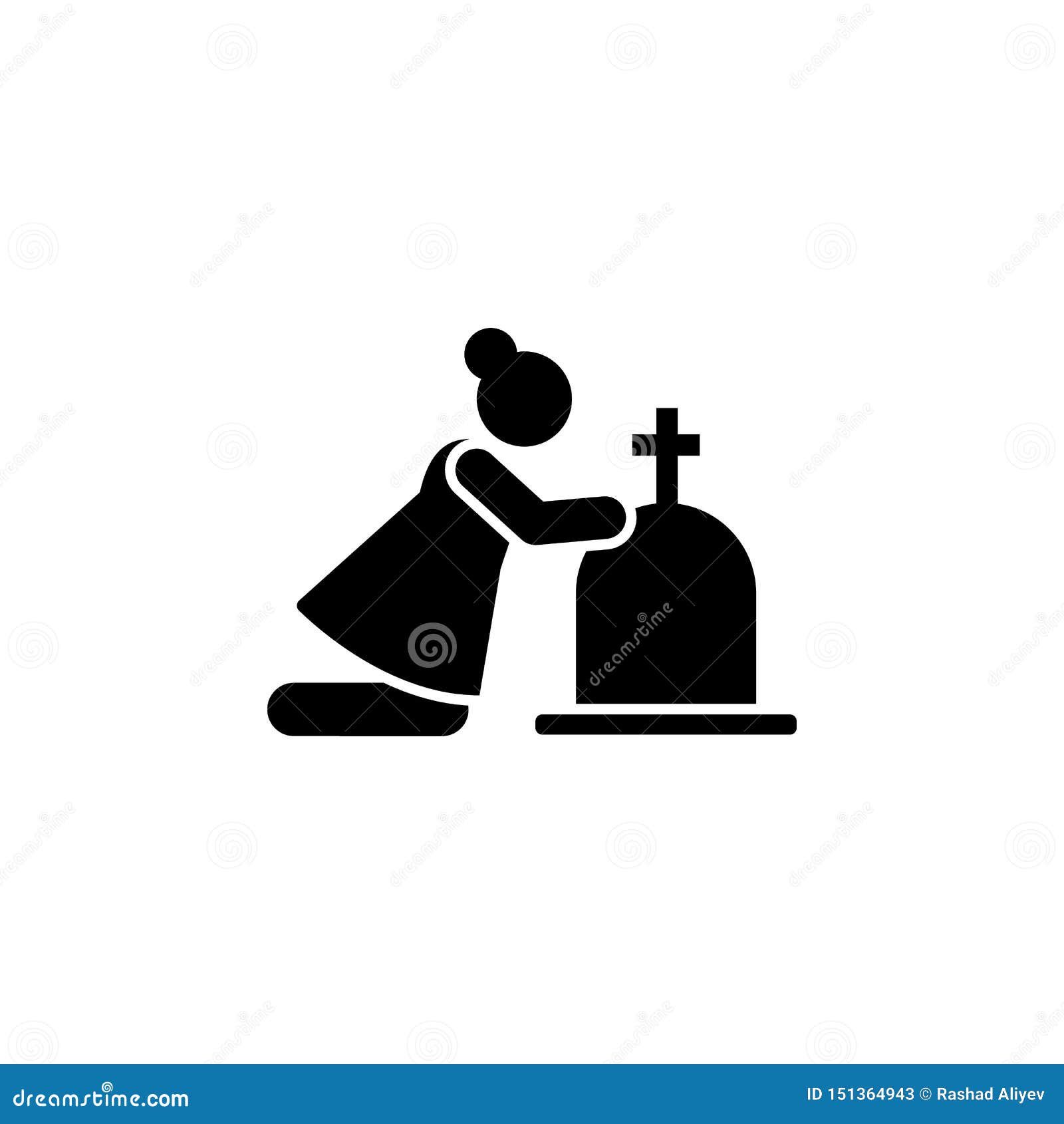 Widow Funeral Stock Illustrations 473 Widow Funeral Stock
