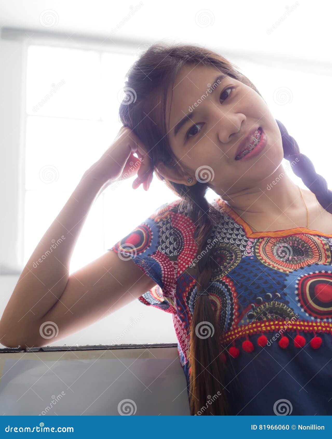 Woman working in archives stock photo. Image of archives - 81966060