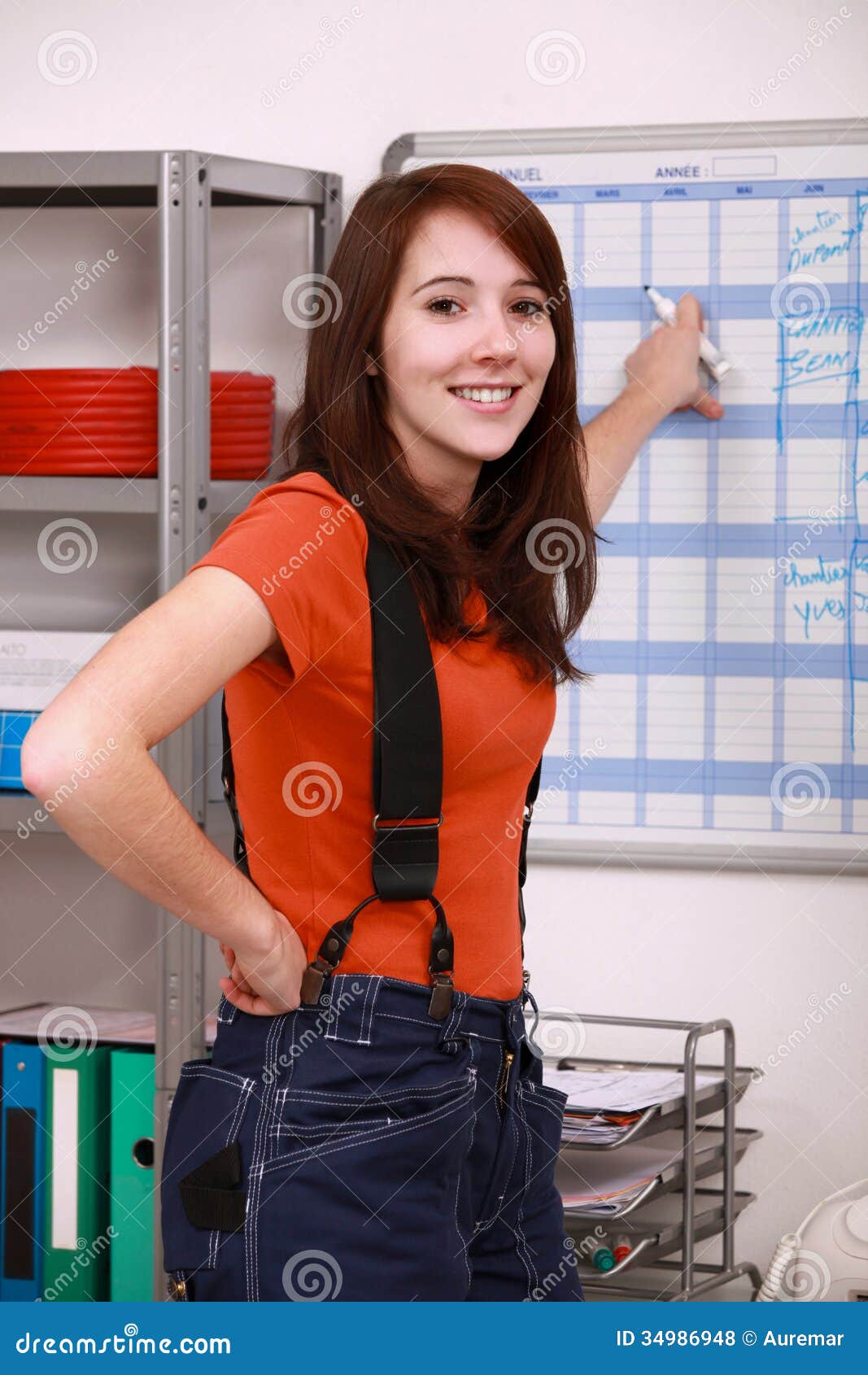 Woman writing on calendar stock photo. Image of 1819 - 34986948