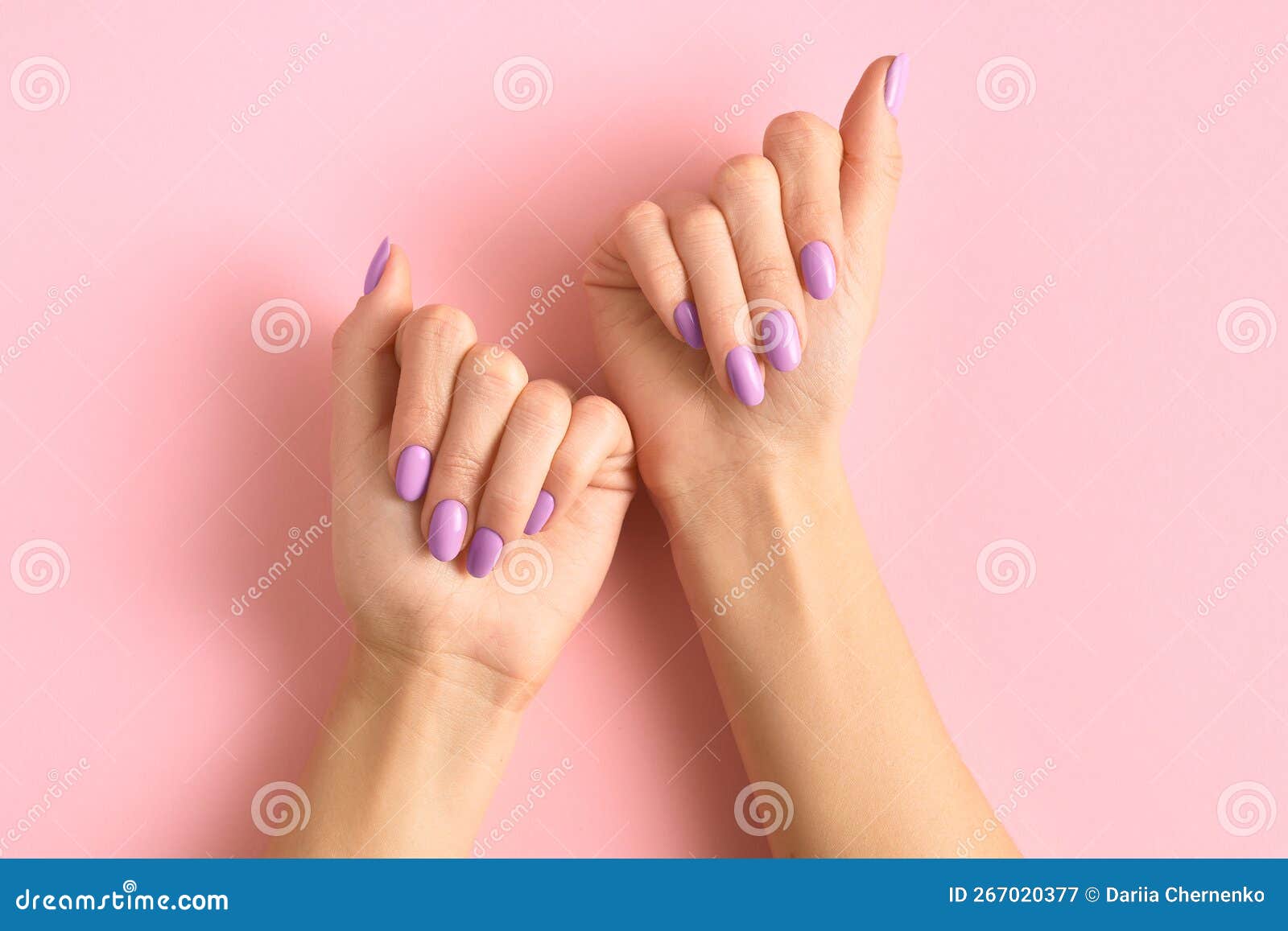 7. Pink and Purple Tie-Dye Nails for Summer - wide 5
