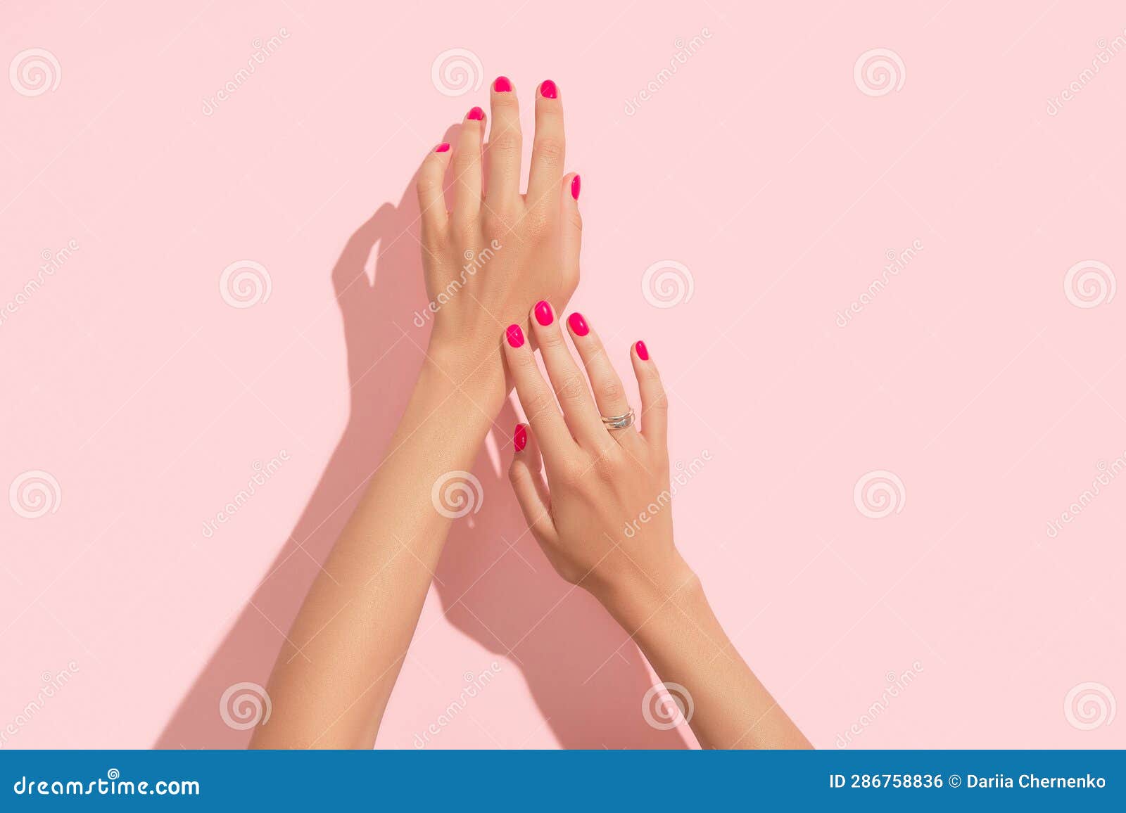 Black and Pink Nail Design for Hands - wide 4