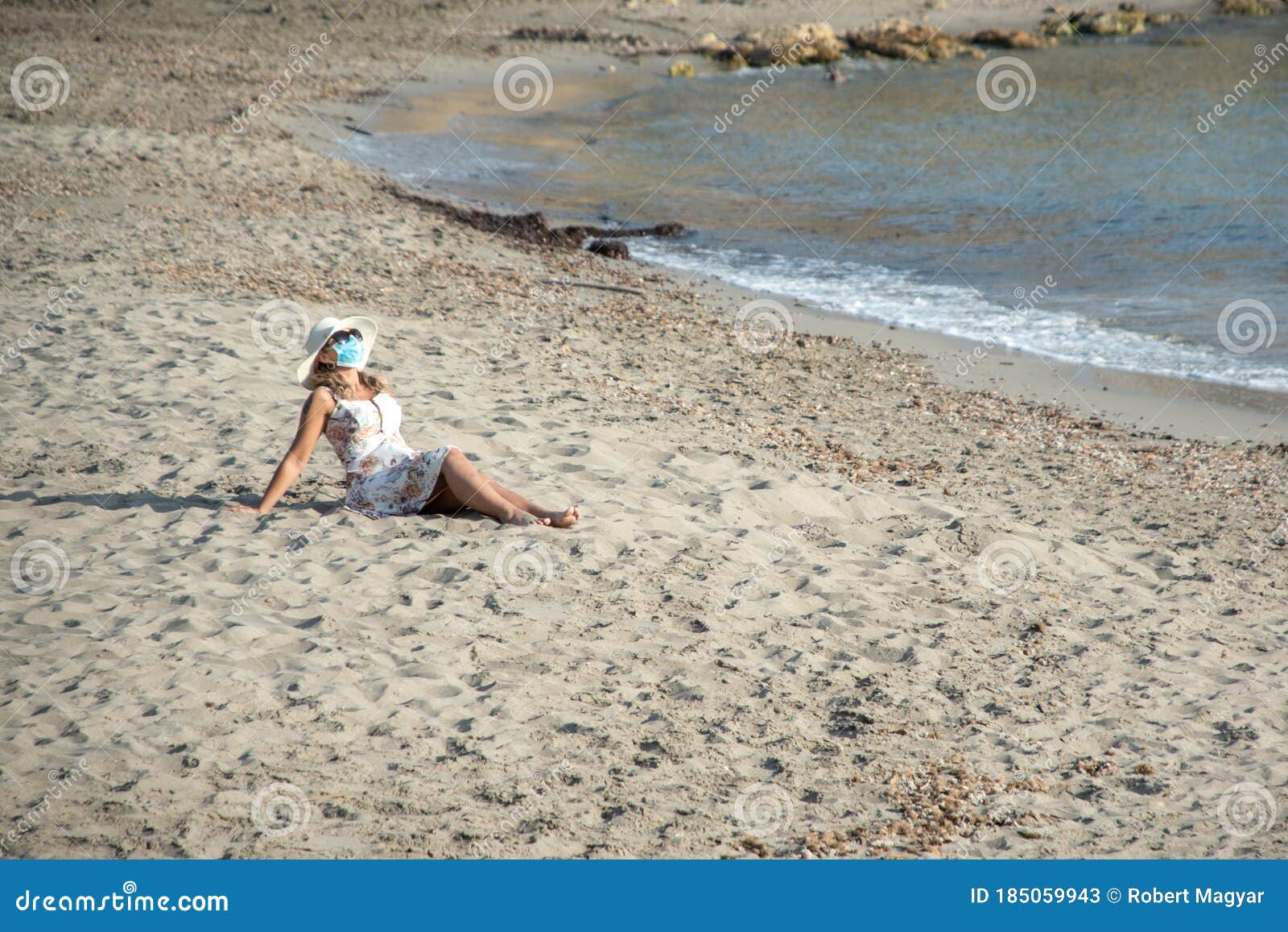 Women Looking At Naked Men On Beach