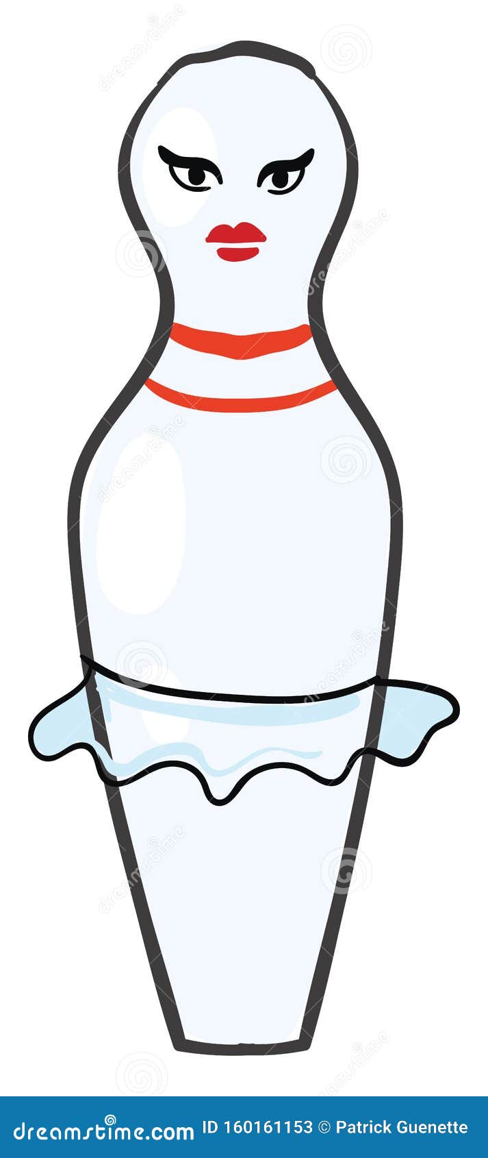 Download Women Bowling Pin , Vector Or Color Illustration Stock ...