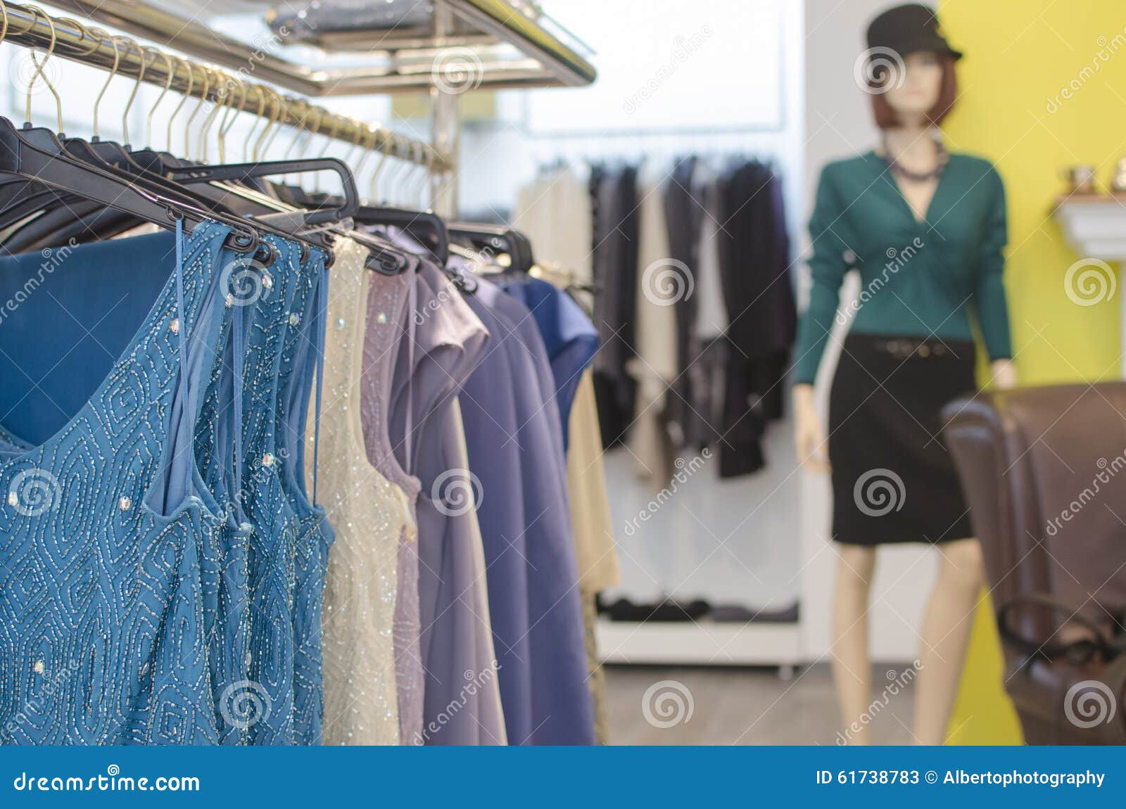 Women clothing store stock image. Image of clothes, commercial - 61738783