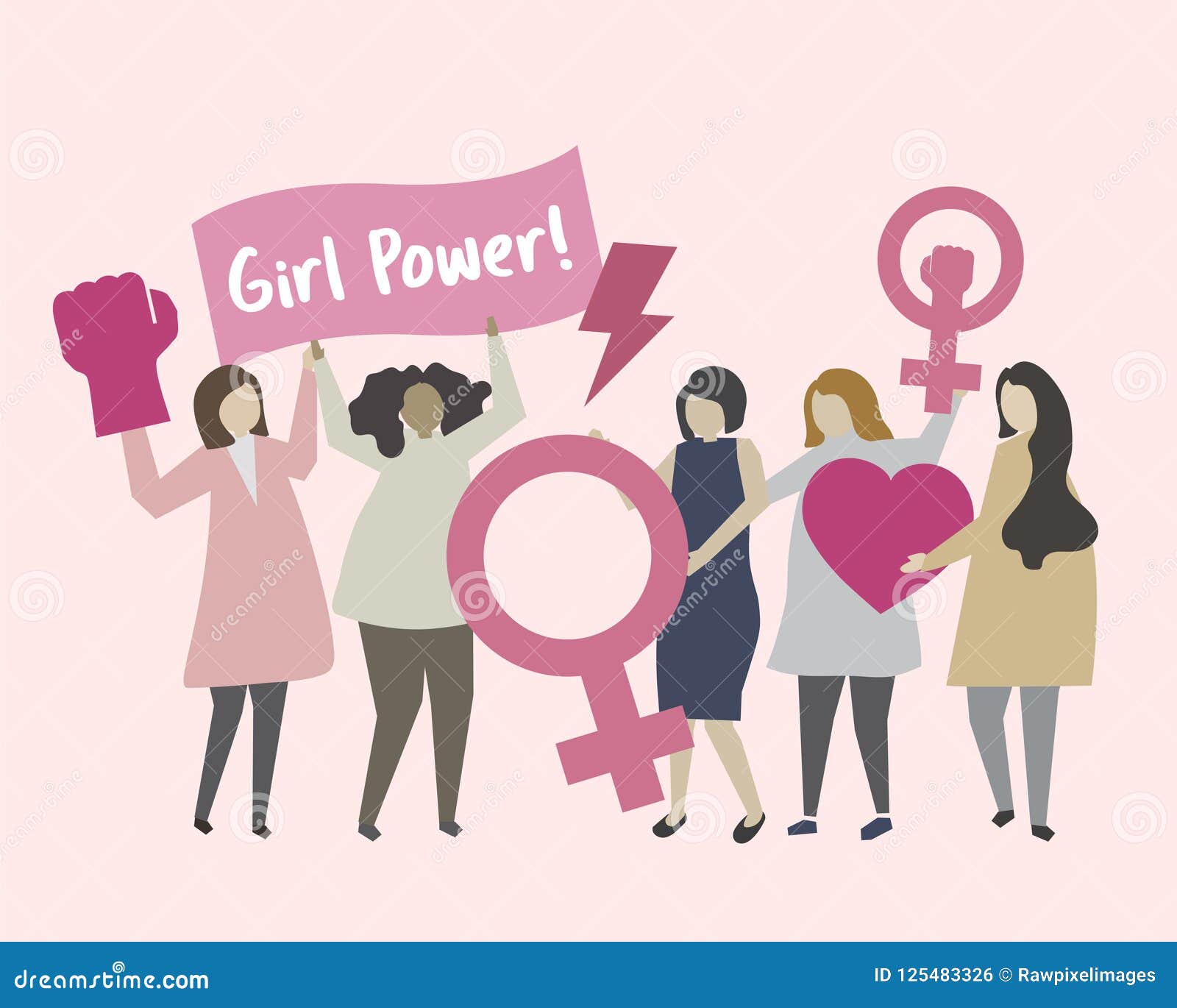 Girl Power Stock Illustrations – 61,306 Girl Power Stock Illustrations,  Vectors & Clipart - Dreamstime