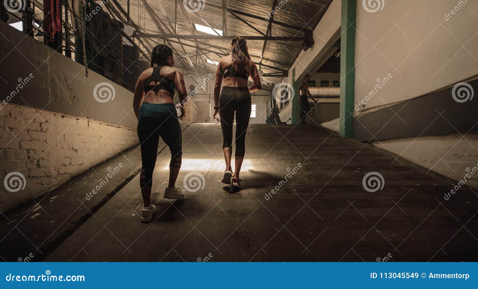Women Going in the Cross Training Gym Stock Image - Image of club ...