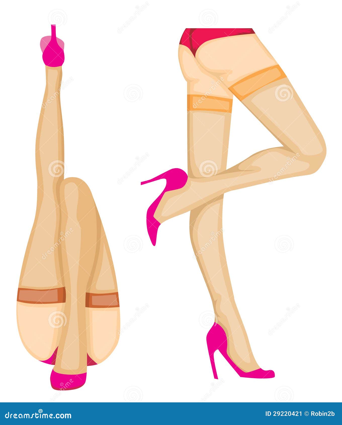 Women legs stock vector. Illustration of element, glamour - 29220421