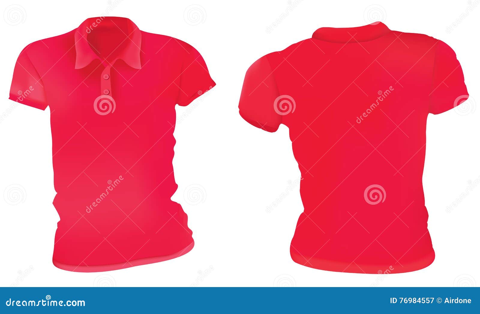 red polo shirt womens