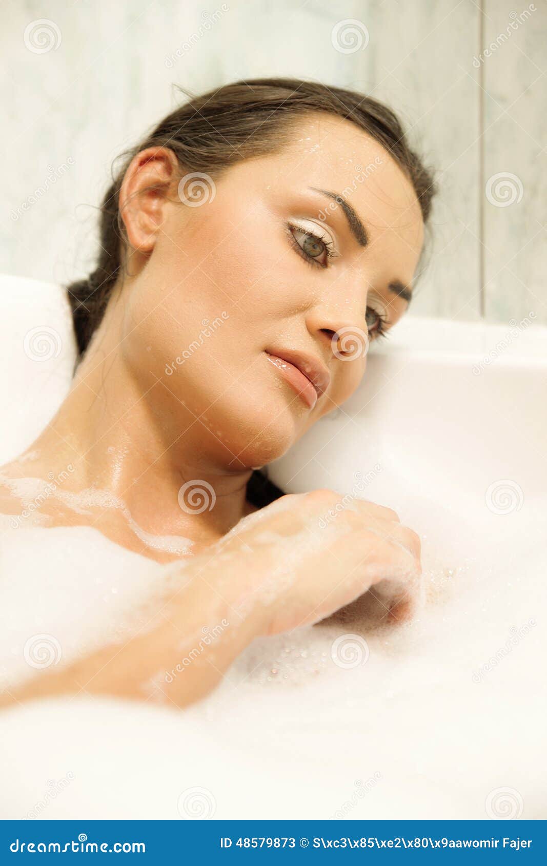 Lady in Her Bath