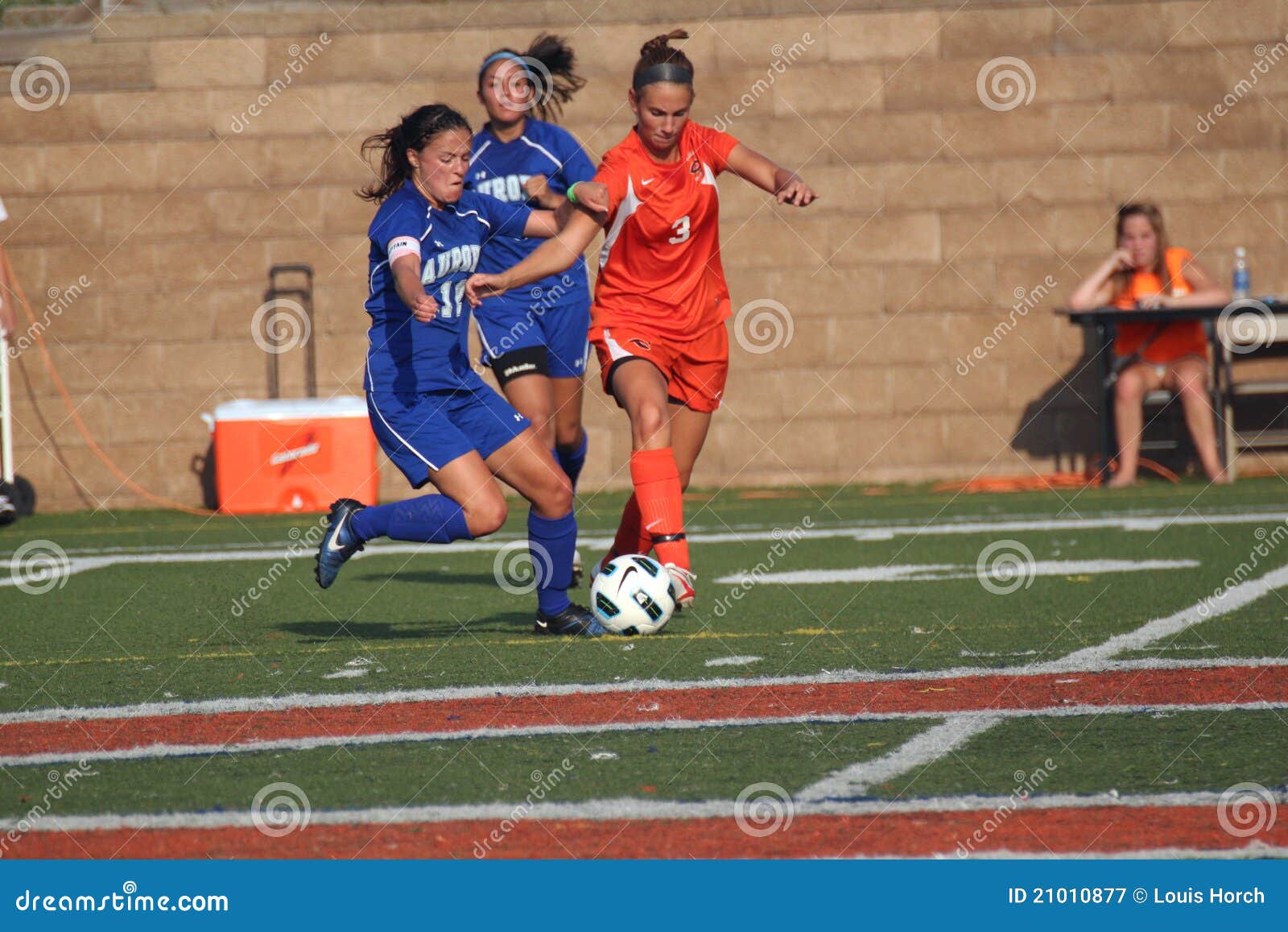 Women s College Soccer editorial photography. Image of female 21010877