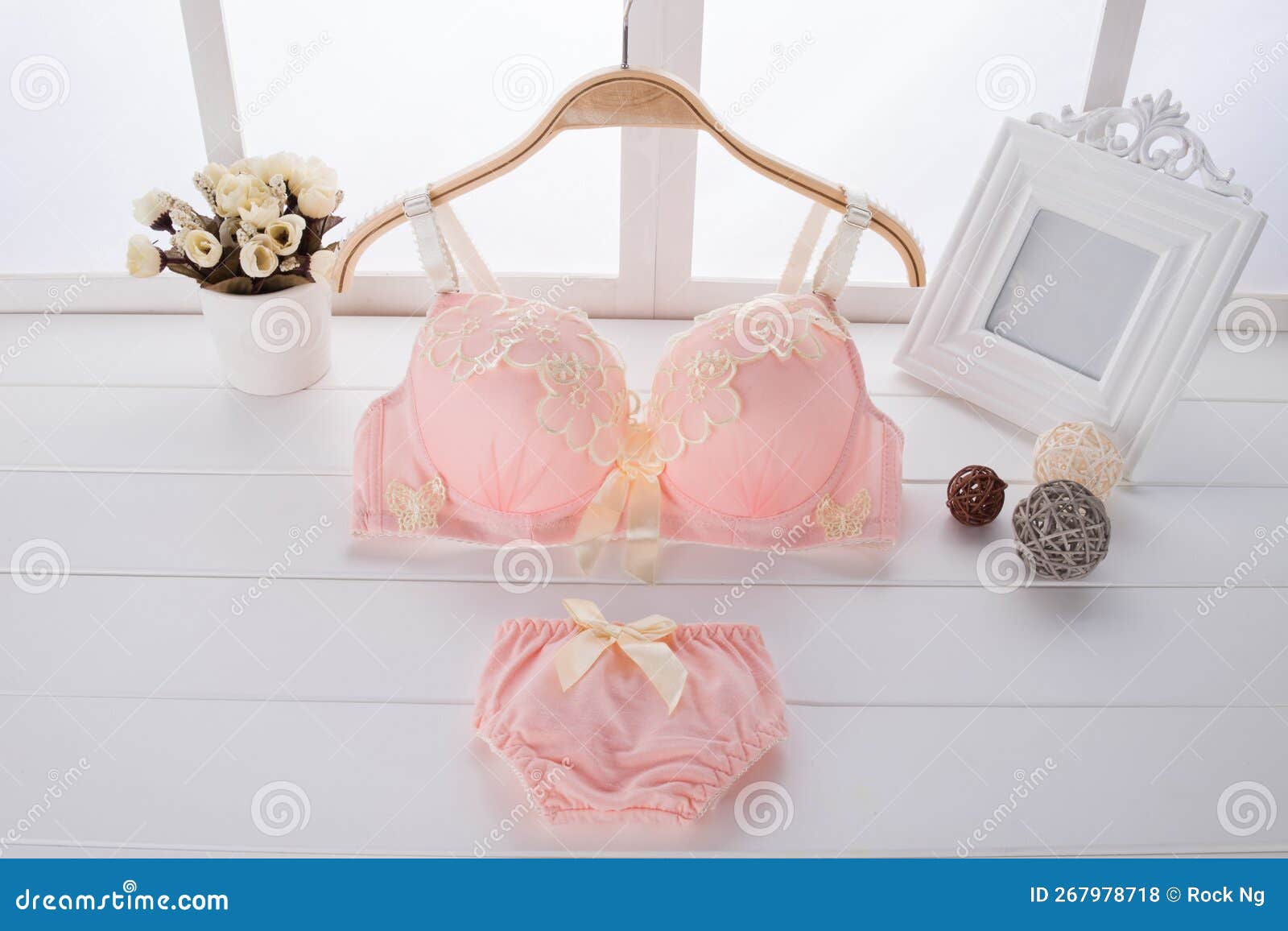 Women S Cotton Underwear Set Stock Photo Image of women, girls 267978718