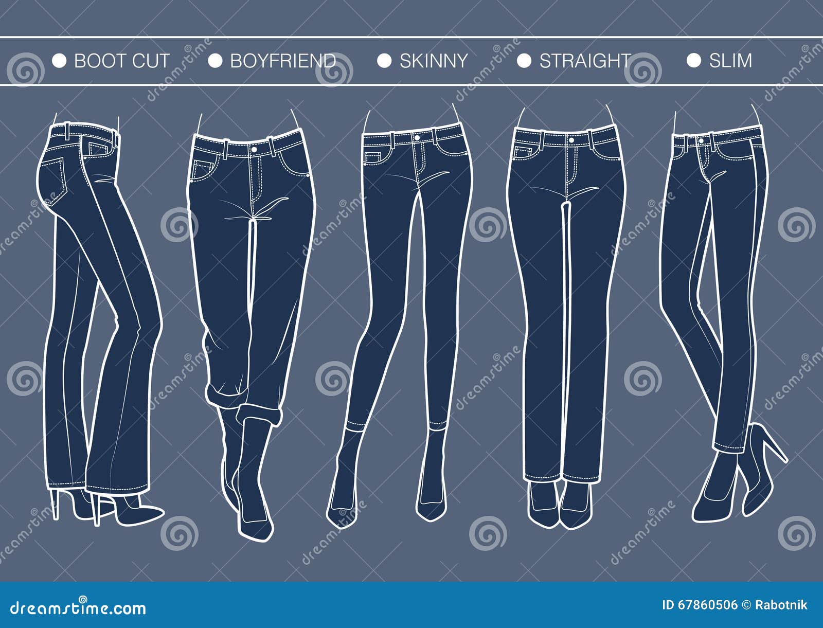 Get Perfect Jeans For Your Body Type Jeans Fit Guide