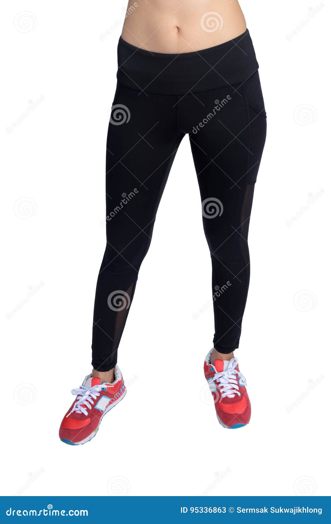 Women` s fitness pants. stock image. Image of white, slim - 95336863