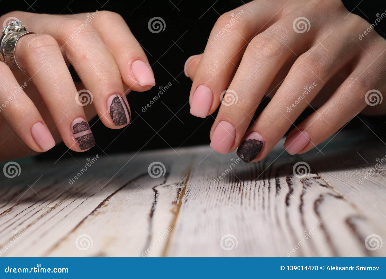 Women& X27;s Hands with a Stylish Manicure. Best Stock Photo Image of