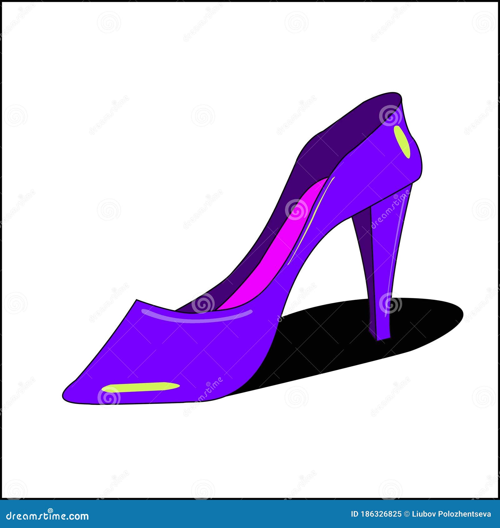 Vector Girls High Heels Fashion Illustration Female Legs Shoes Trendy Stock  Vector by ©deanzangir@gmail.com 225874264