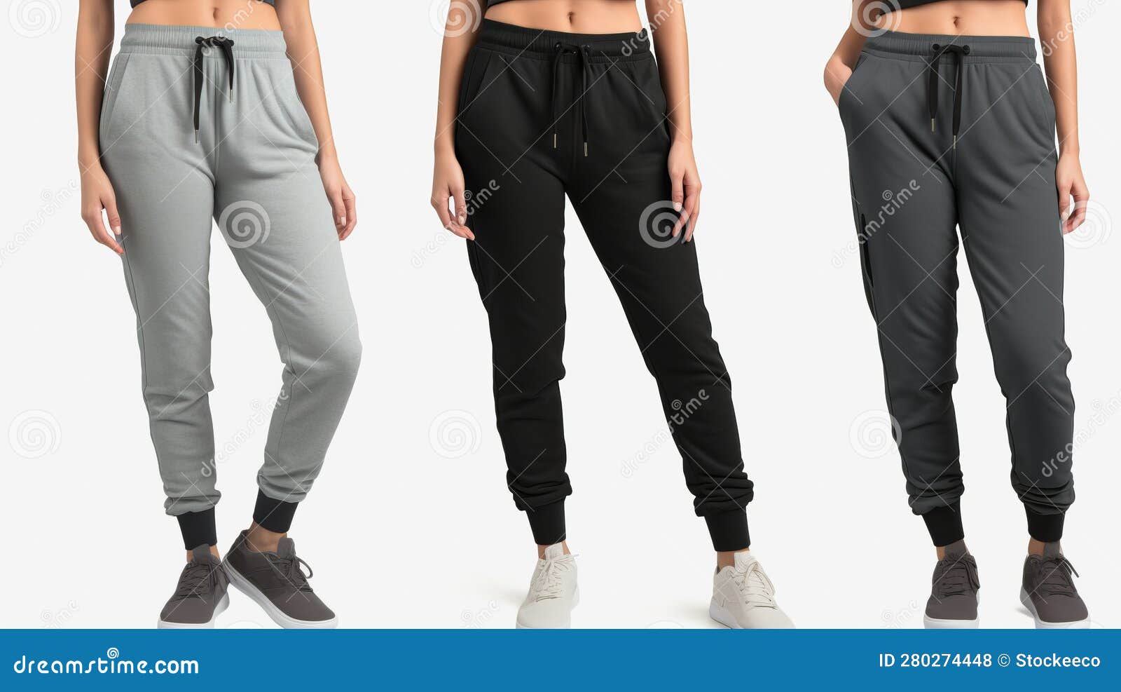 Women S Jogging Pants in Dark Gray and Light Black - 32k Uhd, Fawncore ...