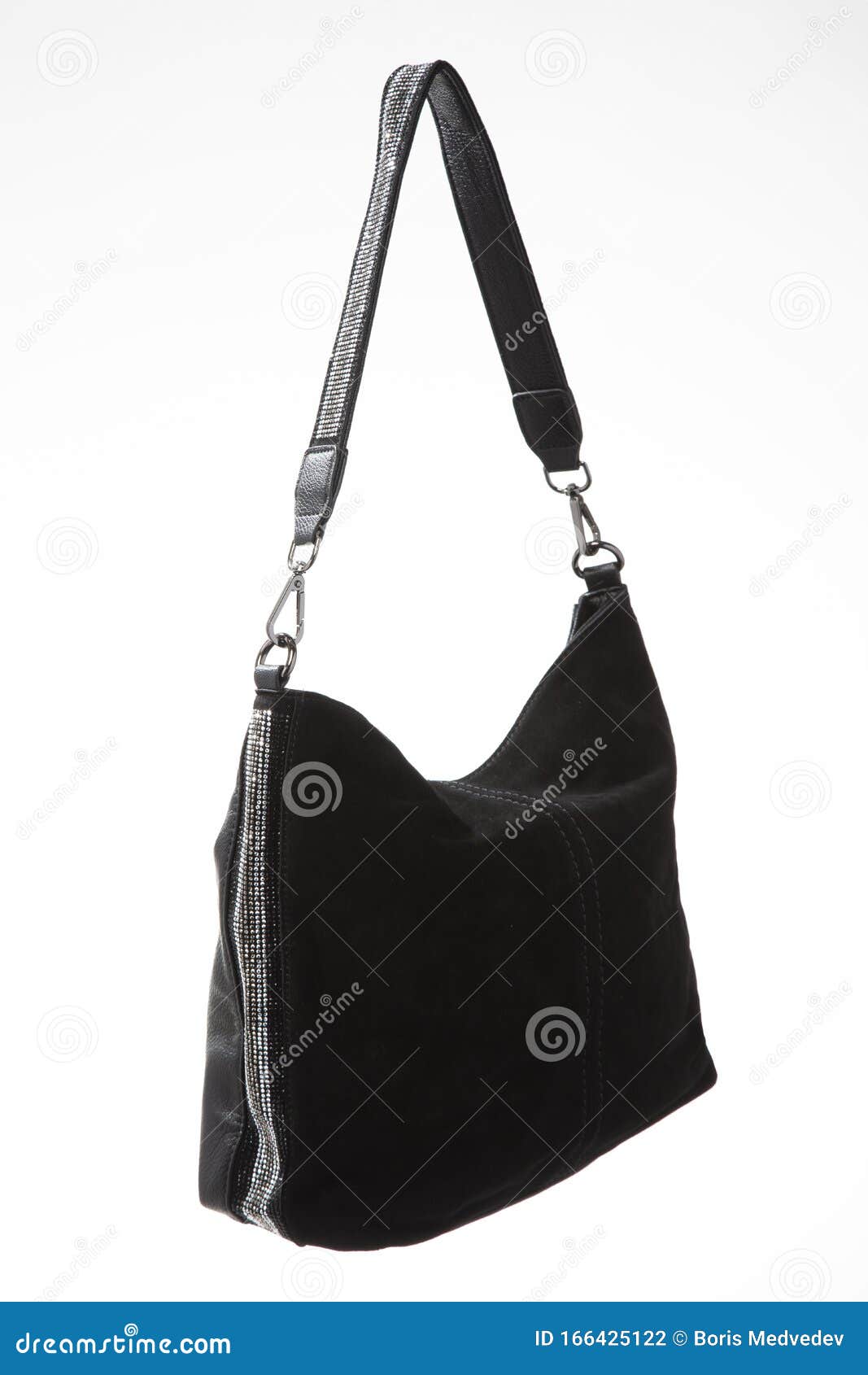 Women`s Leather Black Handbag Stock Photo - Image of designer, shop ...