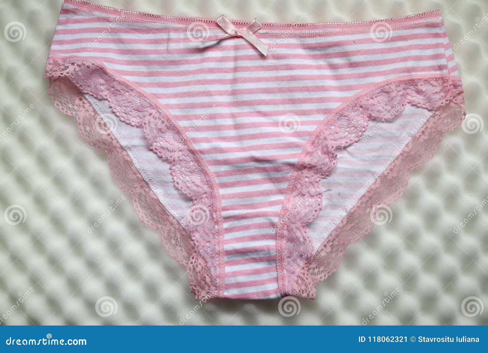 pink n white panties