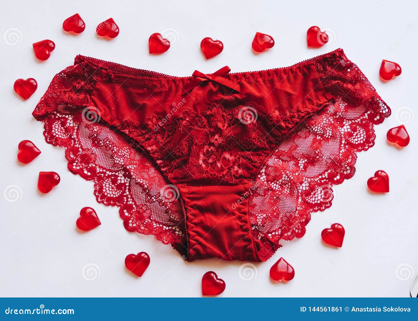 Women`s Panties .Copy Space. Beauty, Fashion Blogger Concept. Romantic  Lingerie for Valentine`s Day Temptation Stock Image - Image of style, cold:  144561861