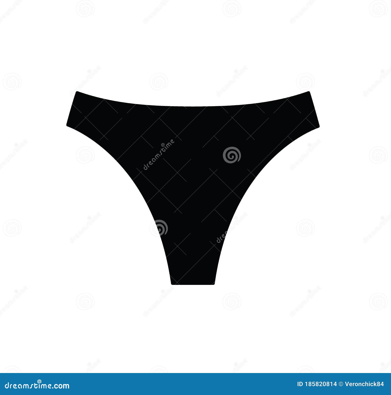 Women`s Panties Icon. Underwear Icon Stock Vector - Illustration of ...